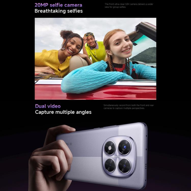 Xiaomi Redmi Note 14 Pro 5G Global, 8GB+256GB, In-screen Fingerprint, 6.67 inch Xiaomi HyperOS MediaTek Dimensity 7300-Ultra Octa Core, NFC, Network: 5G, Note 14 Pro 5G, 8GB+256GB(Black), Note 14 Pro 5G, 8GB+256GB(Purple) Xiaomi Redmi Note 14 Pro 5G Global, 8GB+256GB, In-screen Fingerprint, 6.67 inch Xiaomi HyperOS MediaTek Dimensity 7300-Ultra Octa Core, NFC, Network: 5G, Note 14 Pro 5G, 8GB+256GB(Black), Note 14 Pro 5G, 8GB+256GB(Purple)